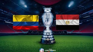 Colombia x Egito Copa América [upl. by Boggs]