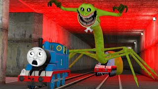 Building a Thomas Train Chased By Thomas Allister Gator Poppy Playtime Time 4 in Garrys Mod [upl. by Ahsiled]