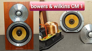 Ремонт акустики динаміків BampW bowers amp wilkins CM 1 реставрація огляд акустики [upl. by Willem]