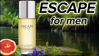 ESCAPE FOR MEN CALVIN KLEIN [upl. by Conan]