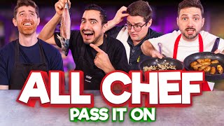 ALL CHEF Recipe Relay Challenge  Pass It On S3 E10  Sorted Food [upl. by Trella940]