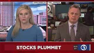 VIDEO Financial planner discusses the state of the stock market after Mondays plummet [upl. by Carl253]