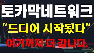 토카막네트워크 분석 quot드디어 시작됬다quot 🔥 여기까지 더 갑니다🔥 ⚠️매매 시 절대 시청⚠️ [upl. by Attebasile]