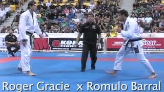 Roger Gracie VS Romulo Barral  World Championship 2007 [upl. by Blair440]