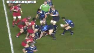 Scarlets vs Leinster Dec 2009 [upl. by Ivette]