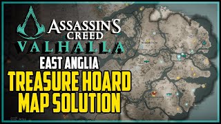 East Anglia Treasure Hoard Map Solution Assassin’s Creed Valhalla [upl. by Harilda914]