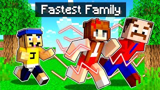 Jeffy is Adopted By FASTEST FAMILY in Minecraft [upl. by Philippe86]