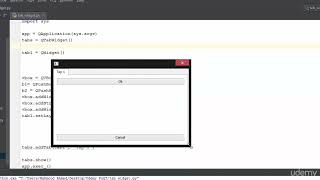 44 PyQt Tab Widget [upl. by Nylloh]