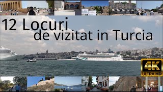 Turcia  Ce să NU ratezi  12 Best Places To Visit In Turkey  🇹🇷 TURKEY TRAVEL GUIDE  4k60fps [upl. by Anoek]