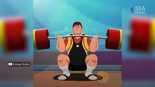 German Weightlifter Matthias Steiner Wins Gold In 2008 Olympics [upl. by Imogen]