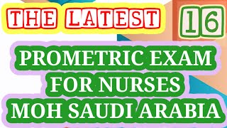 Latest Prometric saudi For Nurses in MOH Saudi Arabia 2023  Question and Answer part 16 [upl. by Vasili486]