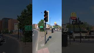 Wandsworth Swandon Way A217 PEEK Elite Traffic Lights Toucan Crossing [upl. by Corvin]