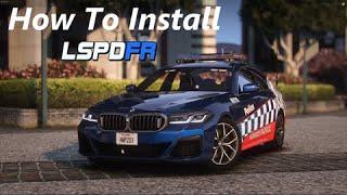 How to Install LSPDFR for GTA 5  Play as a Cop GTA 5 [upl. by Nerret]