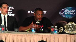 UFC 170 PostFight Press Conference Highlights [upl. by Attenhoj]