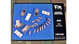 Inbox Review  Verlinden Kit 2170 Ammo And Boxes For T 3476 [upl. by Oned360]