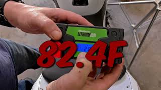 How to Install Your Own Lithium Battery Ninja 400 [upl. by Nosna]