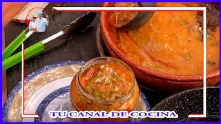 🐔POLLO EN ESCABECHE RECETA DE APROBECHAMIENTO [upl. by Demy384]