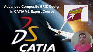 Advanced Composite GRID Design in CATIA V5 Experts Course [upl. by Assiluj]