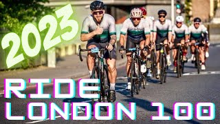 Ride London 2023  100 Miles Through London amp Essex EndtoEnd [upl. by Peck]