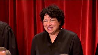 Justice Sotomayor argues her opinion on new affirmative action ruling [upl. by Drofub]