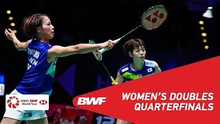 QF  WD  FUKUSHIMAHIROTA JPN 1 vs STOEVA GSTOEVA S BUL 8  BWF 2019 [upl. by Lehpar]