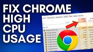 How To Fix Chrome High CPU Usage in windows 1011  chrome cpu usage high [upl. by Orest]