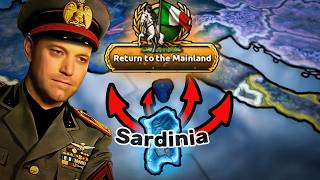 I ruined my sleep schedule to save Europe as Sardinia in HOI4 [upl. by Aehtorod291]