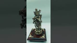 Divine Ambegalu Krishna and Mandasana Idols in Silver 925  Dharmik Jewelsquot [upl. by Llevel]