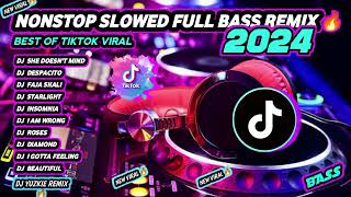 🔥NEW  NONSTOP REMIX LATEST TIKTOK VIRAL SLOWED FULL BASS REMIX 2024 [upl. by Dillon]