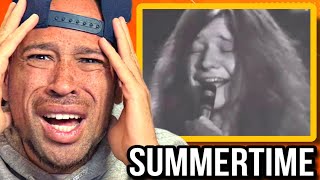 Janis Joplin quotSummertimequot Live 1969 REACTION Im MELTING [upl. by Eitnom]