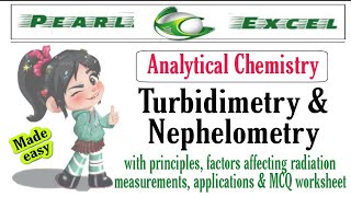 Easy way to understand turbidimetry and nephelometry concepts [upl. by Ramah]