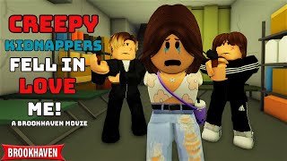 THE CREEPY KIDNAPPERS FALL IN LOVE WITH ME ROBLOX BROOKHAVEN 🏡RP CoxoSparkle [upl. by Anelam]