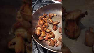 How To Perfectly Cook Button Mushrooms🍄  Skyler Bouchard [upl. by Querida]