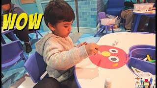 Paint Shop and Sticker Song  Fun Learning Adventure for Kids with Dhyan [upl. by Ardnekal]