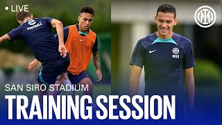 🔴 LIVE TRAINING  1 DAY UNTIL INTER  SPEZIA ⚫🔵 IMInter InterSpezia [upl. by Ahsakal822]