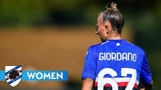 Giordano «Sensazioni uniche con la Sampdoria Women» [upl. by Adnilreh]