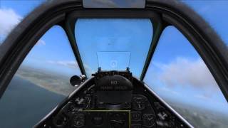 DCS P51D Mustang 1v1 Dogfight [upl. by Etnauq]