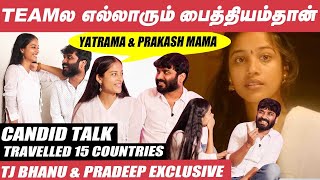 அருண் பிரபு முத்தம் கொடுக்க வந்துட்டார்  Vaazhl hero amp Heroine InterviewTJ Bhanu amp Pradeep Antony [upl. by Bellina]