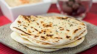 How to Make Pita Bread  Pita Bread Recipe  Pita Bread Recipe Without Oven [upl. by Haret]