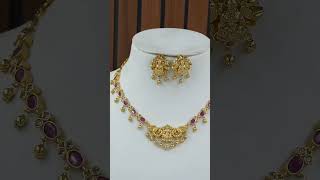 Neck set jewellery trending ytshort new onlineshopping 9063080949wtsapp 699 [upl. by Klayman]