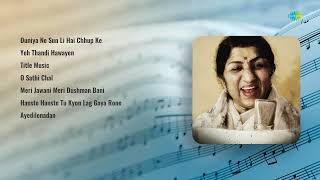 Lata Mangeshkar Golden Era Songs  Duniya Ne Sun  Yeh Thandi Hawayen  O Sathi Chal Evergreen Song [upl. by Hamer]