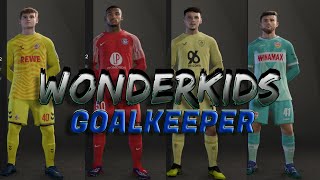 FC25 CAREER MODE WONDERKIDS  GOALKEEPERS [upl. by Notna132]