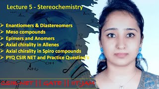 Stereochemistry  Enantiomers amp Diastereomers amp Meso compounds  CSIRNETGATEIITJAM [upl. by Sanjay490]