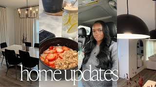 HOME VLOG  affordable home updates aesthetic dining room Christmas shopping at Hobby Lobby [upl. by Mercie]