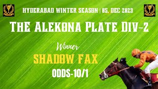 THE ALEKONA PLATE DIV 2 Winner SHADOW FAX [upl. by Hilton]