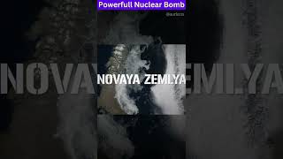 Worlds Most Powerful Nuclear Bomb  Tsar Bomba  bomb nuclear facts funfacts [upl. by Judy778]