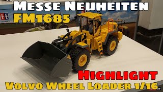 Große Nachfrage  Lizensierter Volvo Wheel Loader FM1685  Radlader mit Pendelachse  Scale rc [upl. by Elleb]