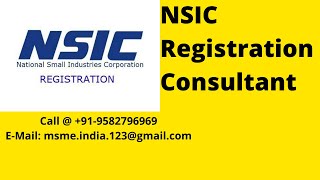 NSIC Registration Certifcate Ratlam  Call 9582796969 [upl. by Assyle389]