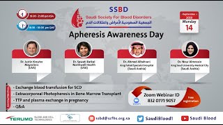 Apheresis Awareness Day Webinar for Healthcare Professionals [upl. by Eleumas908]