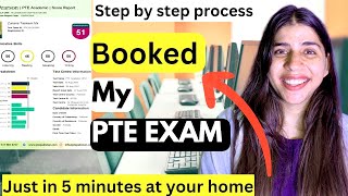 PTE Exam booking  How to book PTE Exam Online  Online PTE exam registration [upl. by Lomax498]